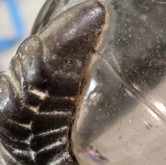 Antique Dragon-Claw Crystal Ball Cane Rare Mystic Walking Stick - Picture 13 of 16